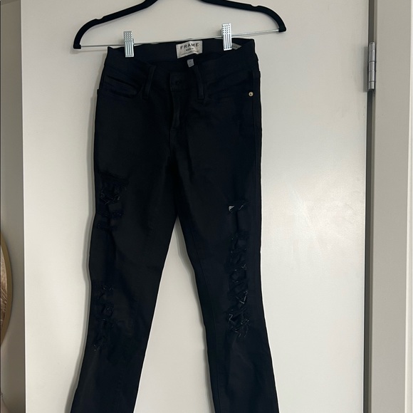 Frame denim black jeans - Picture 1 of 3
